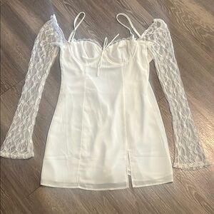 White Princess Polly Dress